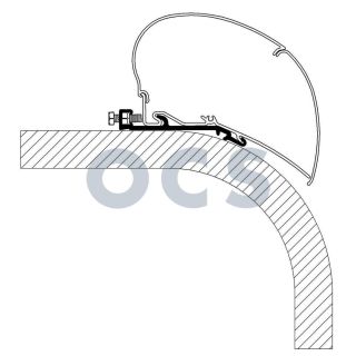 Thule Flat Roof Adapter 300