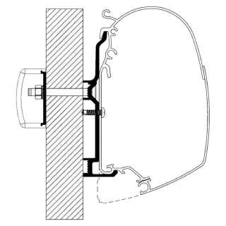 Thule Bürstner Adapter 2017