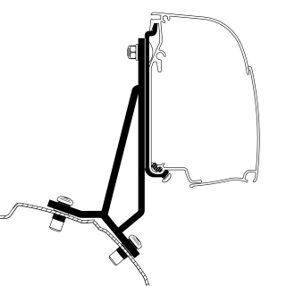 Thule Bailey Adapter Wall