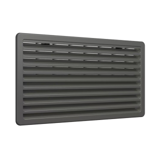 Thetford Ventilatierooster 257x432mm Donkergrijs