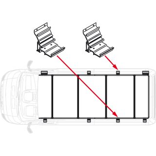 Fiamma Roof Rail Ducato Kit Extra