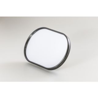 Emuk Spiegelkop Zwart 180 x 120mm