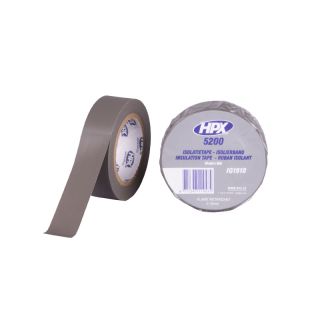 HPX PVC Isolatietape 10mtrx19mm Grijs