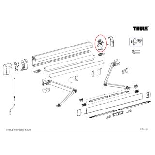 Thule Binnenkap RH 5200