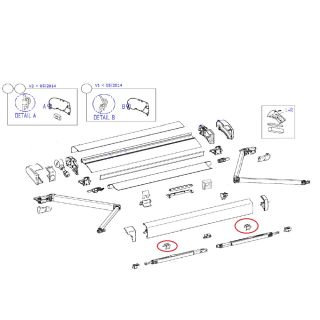 Thule 6300 Staander 2.60 mtr XL